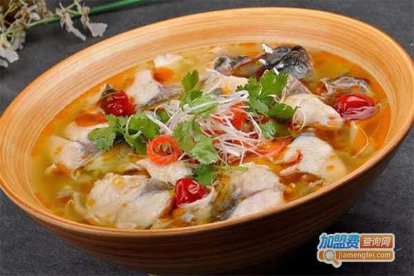 《冰记酸菜鱼粉加盟费》