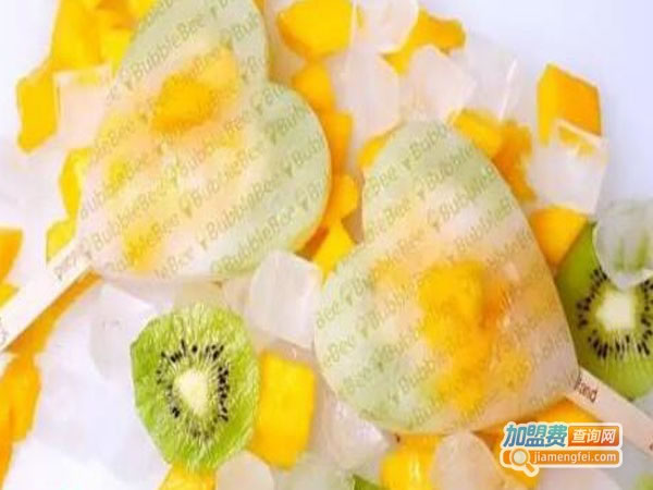 《bubblebee棒冰店加盟费》