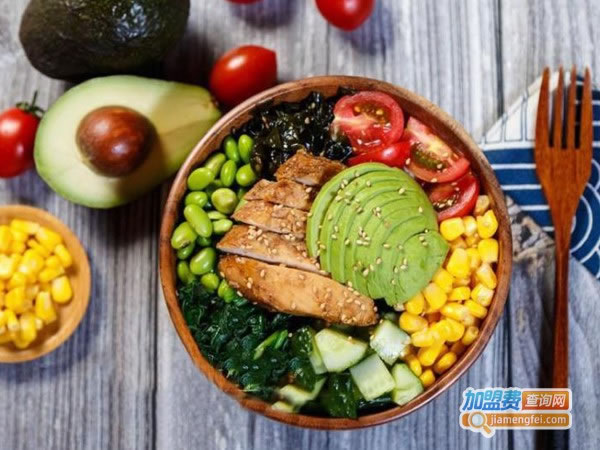 《成都轻食加盟费》