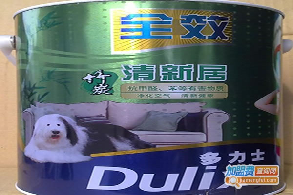 《多力士涂料加盟费》