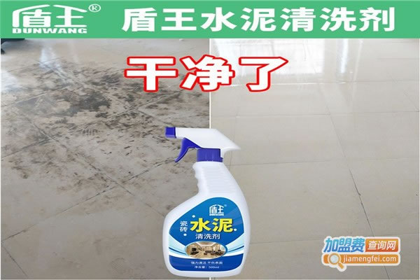 《盾王牌瓷砖清洗剂加盟费》