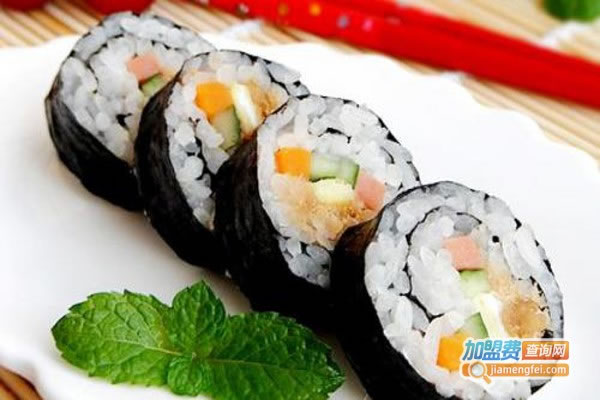 《快乐的紫菜包饭加盟费》