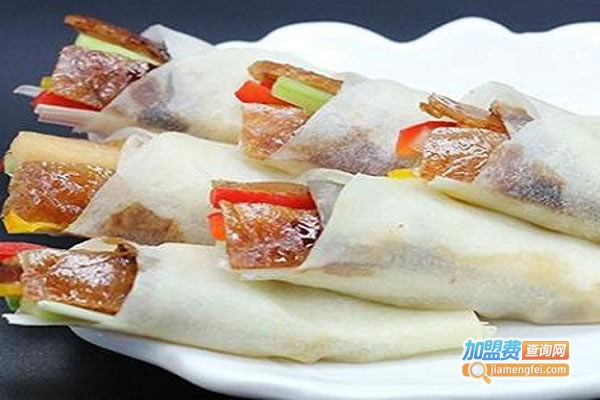 《烤鸭卷饼加盟费》