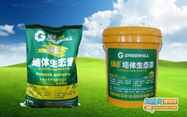 《绿臣生态涂料硅藻泥加盟费》