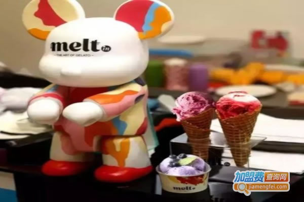 《Meltin意大利手工冰淇淋加盟费》