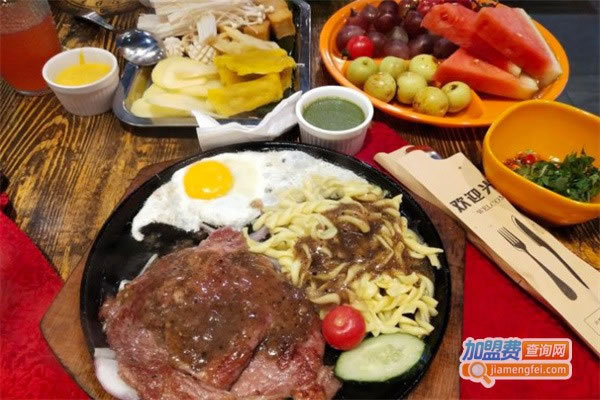 《米奇牛排馆加盟费》