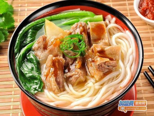 《牛杂面店加盟费》