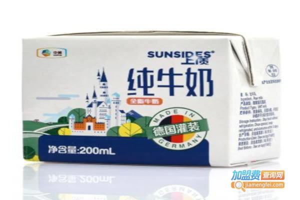 《上质纯牛奶加盟费》
