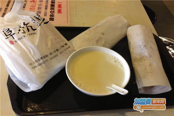 《台湾阜杭豆浆加盟费》
