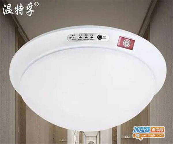 《温特孚照明加盟费》