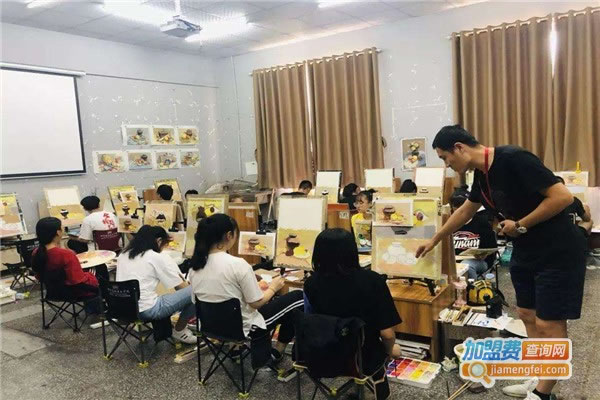《艺梵画室加盟费》