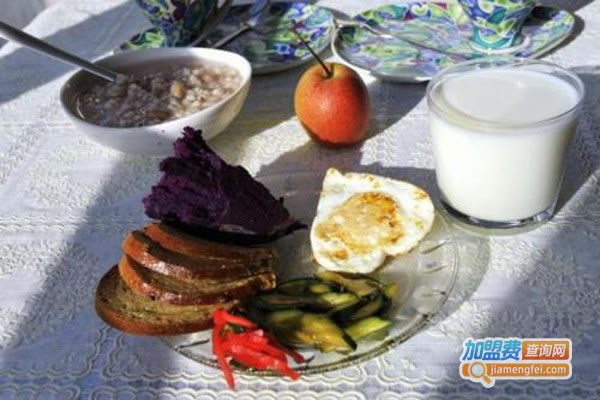 《阳光早餐早点加盟费》