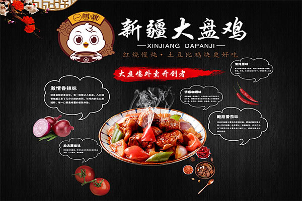 《一鸣唐新疆大盘鸡加盟费》