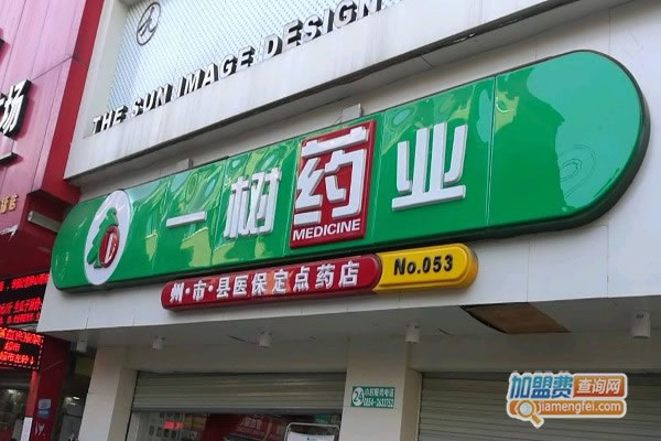 《一树药业加盟费》