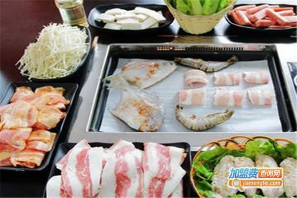 《纸上自助烧烤加盟费》